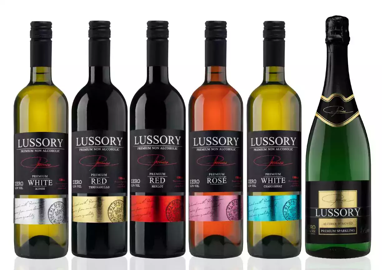lussory non alcoholic wine